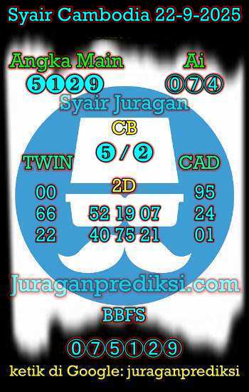 prediksi cambodia 22 september 2025, syair cambodia hari ini senin 22-9-2025, prediksi syair kamboja 22 september 2025 4d jitu dan akurat