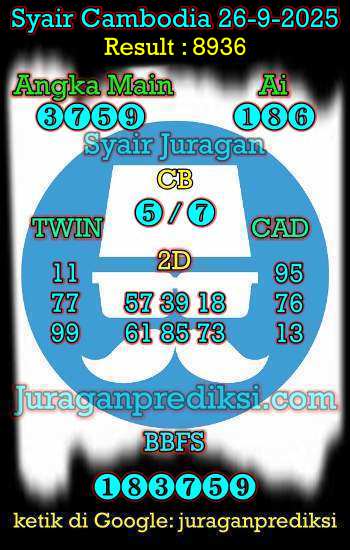 prediksi cambodia 26 september 2025, syair cambodia hari ini jumat 26-9-2025, prediksi syair kamboja 26 september 2025 4d jitu dan akurat